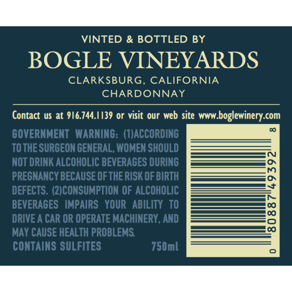 Bogle Vineyards Chardonnay 2021