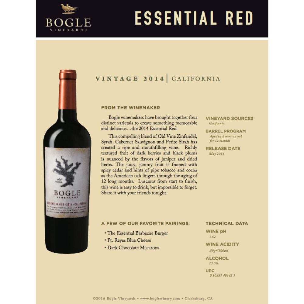 Bogle red outlet wine