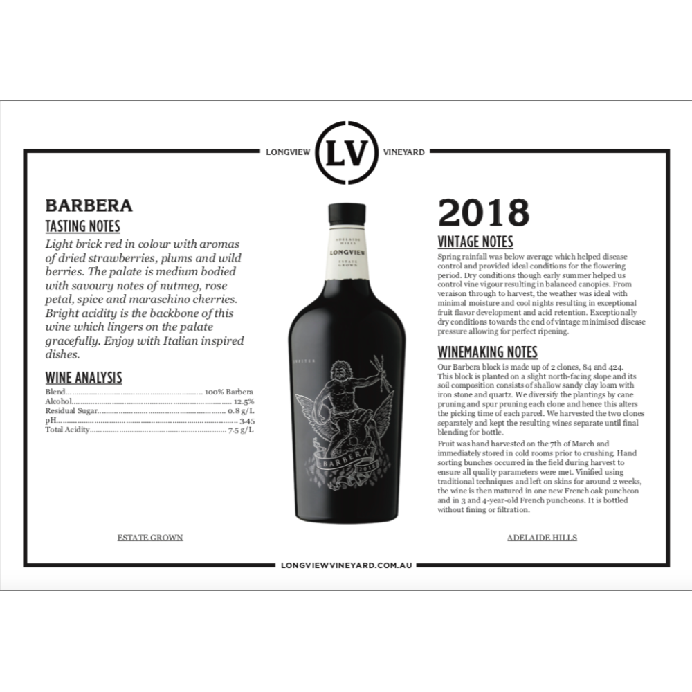 Longview Jupiter Barbera 2020